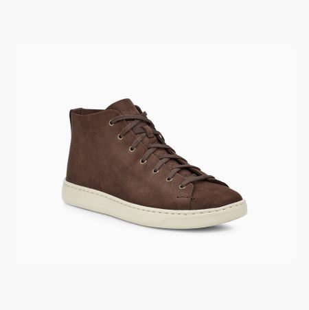 UGG Pismo High Brown Sneakers for Men (AZLT01642)